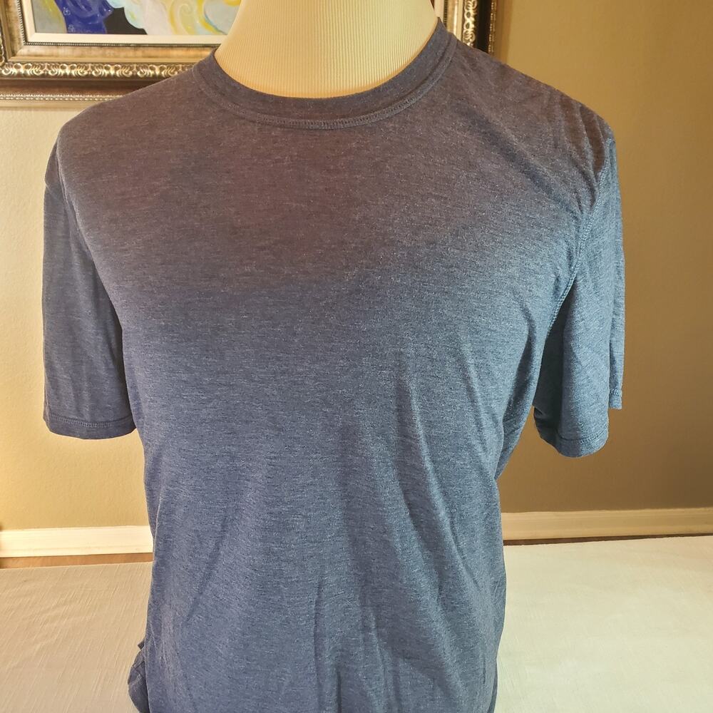 Cuddl Duds Men s Shirt | Crew L Blue | Sleep Wear